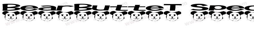 BearButteT Special字体转换